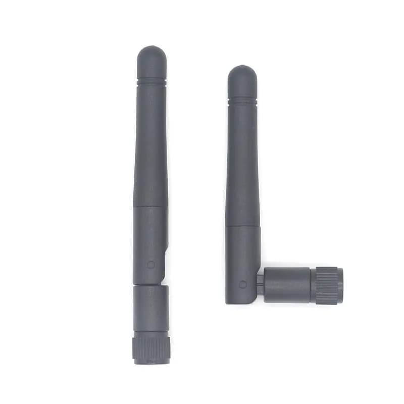 110mm 2.4/5.8GHz 2dB SMA Male Rubber Antenna
