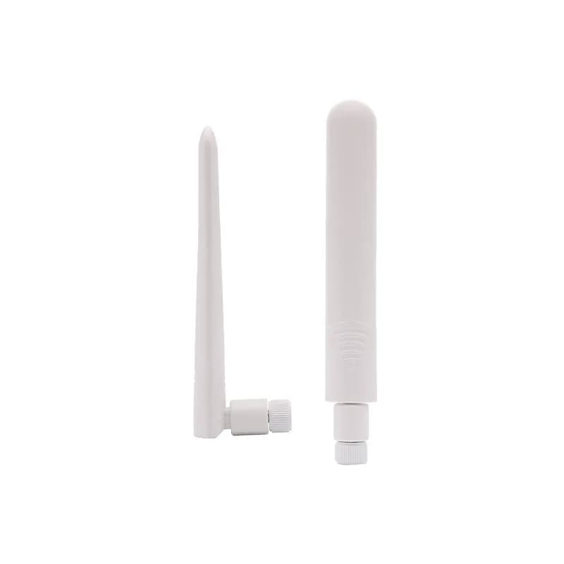 140mm Dual-Band 2.4/5GHz 4dBi White Rubber Duck Antenna